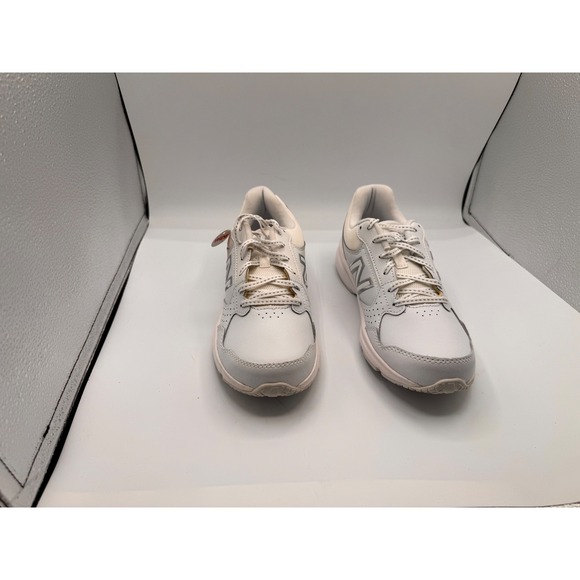 New Balance 411v1 Womens 8.5 Narrow Walking Shoes White WA411LW1 CUSH+ NEW - Picture 3 of 7